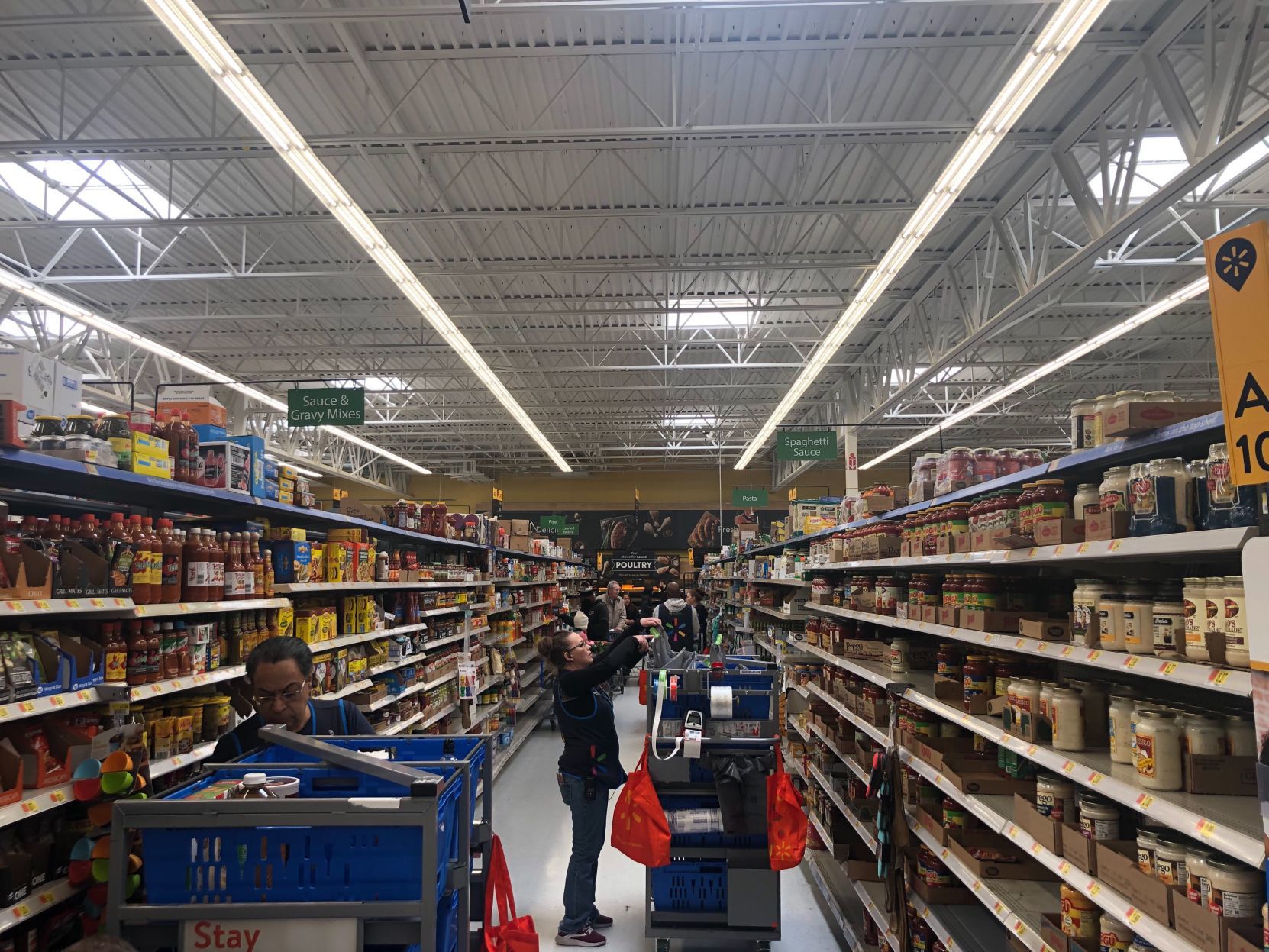 3/22/20 Walmart panic buying